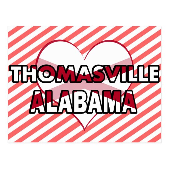Thomasville, Alabama Postcard