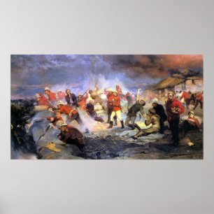 Thompson - Defence of Rorkes Drift Poster