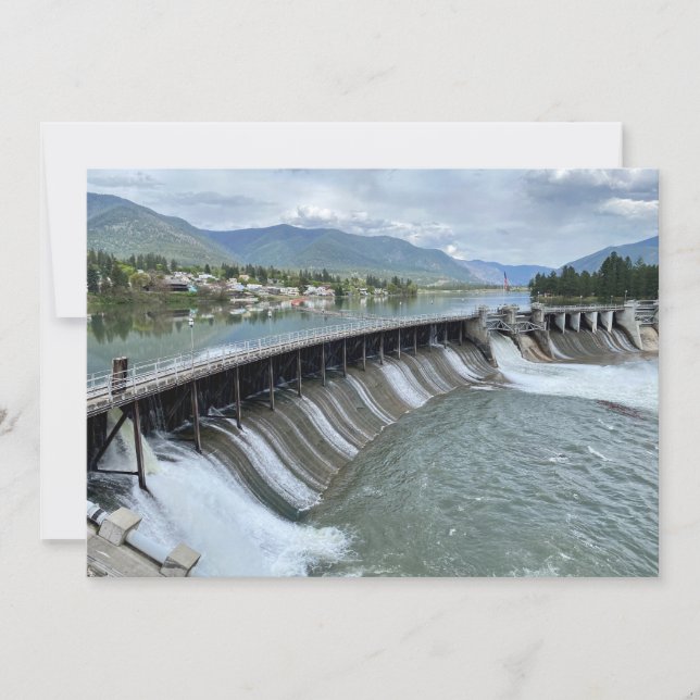 Thompson Falls Dam Card (Front)