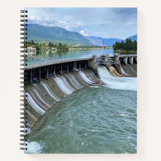 Thompson Falls Dam Notebook (Front)