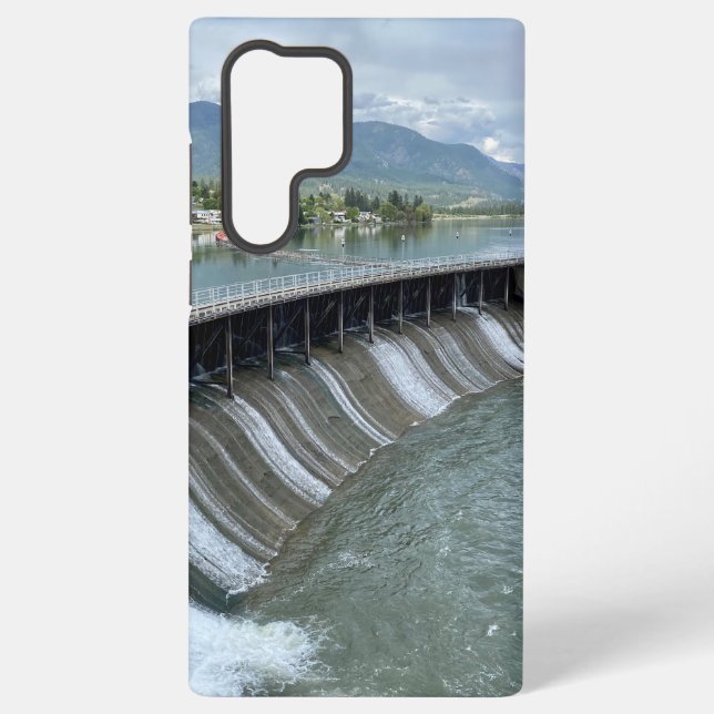 Thompson Falls Dam Samsung Phone Cases (Back)