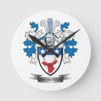 Thompson Family Crest Coat of Arms