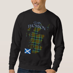 Thompson Scottish Clan Tartan Scotland Sweatshirt