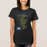 Thompson Scottish Clan Tartan Scotland