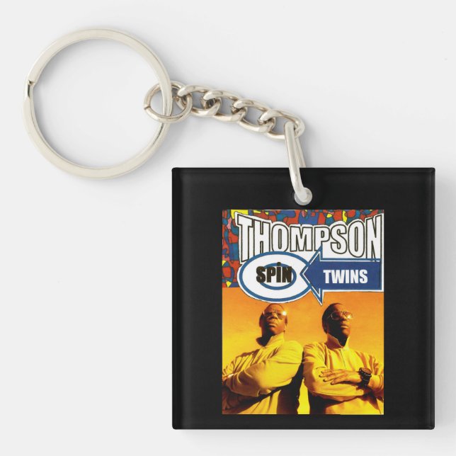 THOMPSON SPIN TWINS Acrylic Keychain (Front)