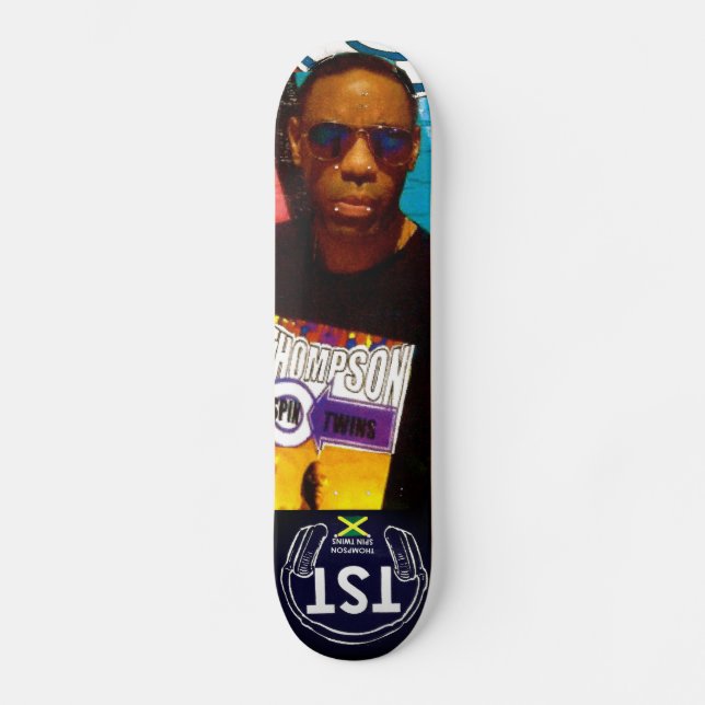 THOMPSON SPIN TWINS  DINO Skateboard (Front)