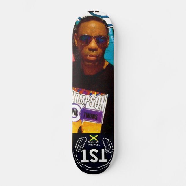 THOMPSON SPIN TWINS  DINO Skateboard (Front)