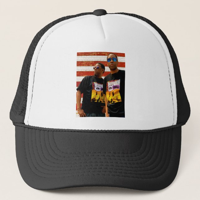 THOMPSON SPIN TWINS ( OFFICIAL MERCHANDISE) TOUR TRUCKER HAT (Front)