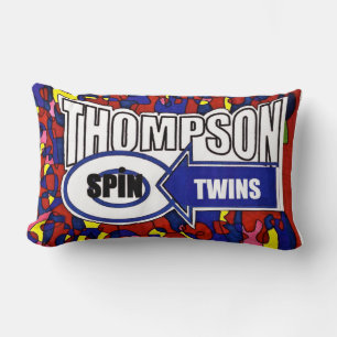 THOMPSON SPIN TWINS Throw Pillow