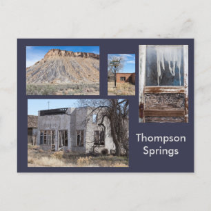 Thompson Springs Modern Ghost Town, Utah Postcard