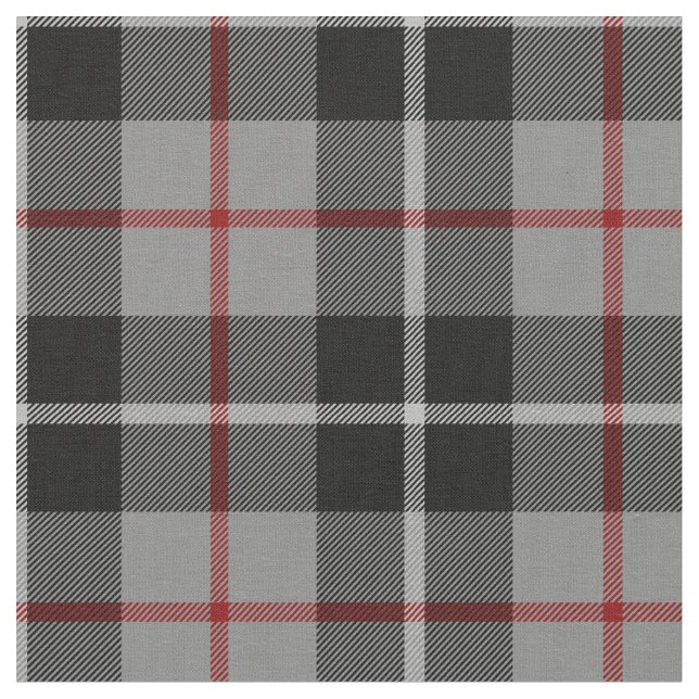 Thompson Tartan Print Fabric (Close Up)