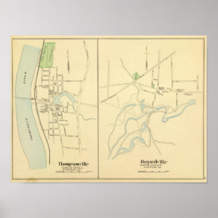 Thompsonville, Hazardville Poster