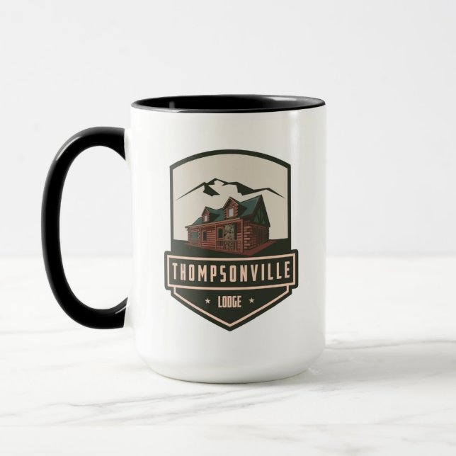 Thompsonville Lodge Mug (Left)