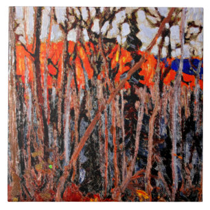 Thomson - Algonquin Park Case-Mate iPhone Case Ceramic Tile