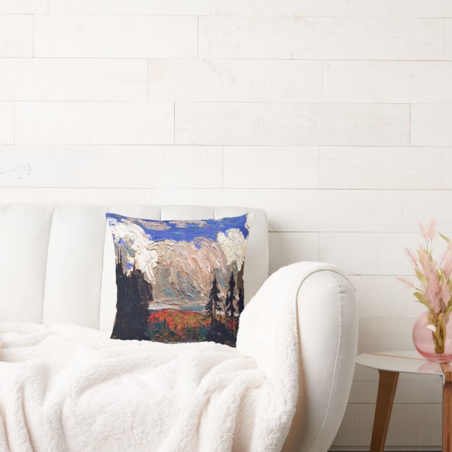 Thomson - Black Spruce in Autumn Cushion (Couch)