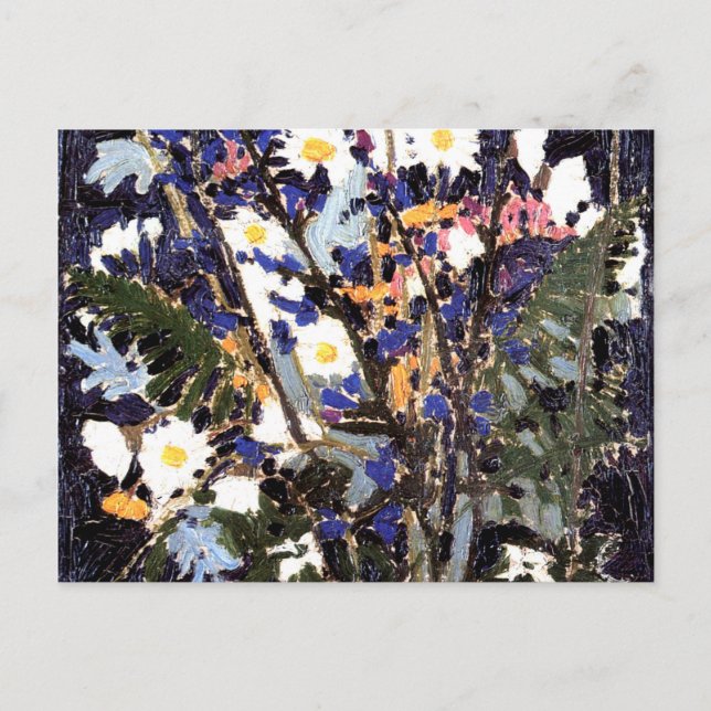 Thomson - Canadian Wildflowers Postcard (Front)