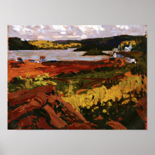 Thomson - Canoe Lake, Mowat Lodge Poster