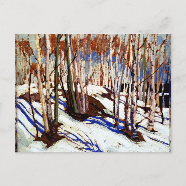 Thomson - Early Spring, Canoe Lake Postcard (Front)