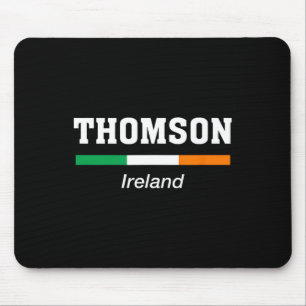 Thomson Irish Family Name St Patricks Day Ireland Mouse Pad