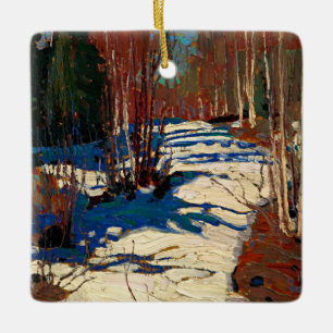 Thomson - Path Behind Mowat Lodge Ceramic Ornament
