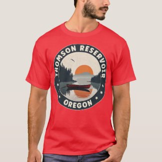 Thomson Reservoir Oregon Sunset T-Shirt