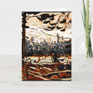 Thomson - Woodland Interior, Algonquin Park Card