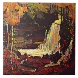 Thomson - Woodland Waterfall Ceramic Tile