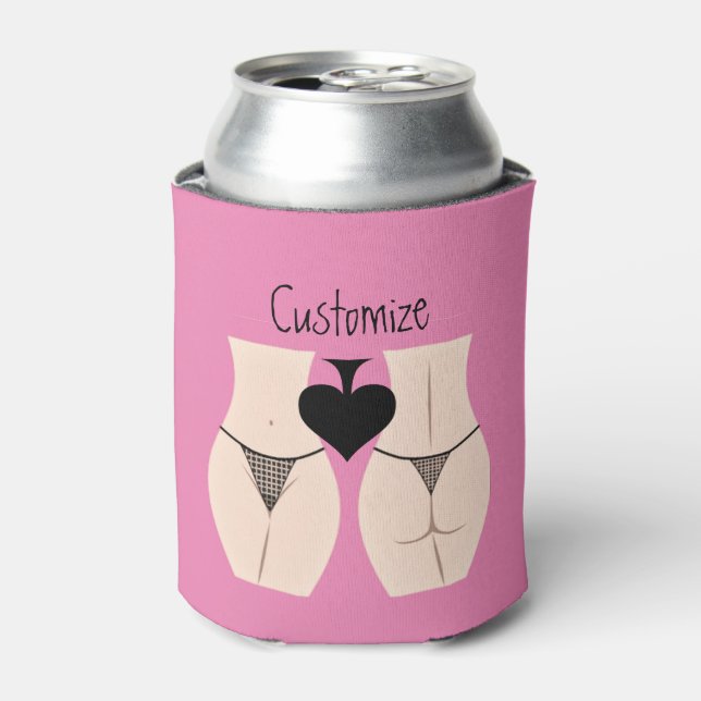 Thong Panty Spade Thunder_Cove Can Cooler (Can Front)