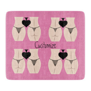 Thong Panty Spade Thunder_Cove Cutting Board