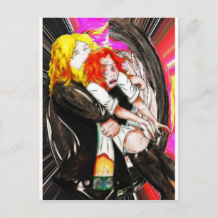 Thor and Loki Postcard