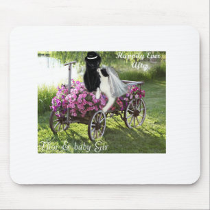 Thor & baby Gir mouse pad