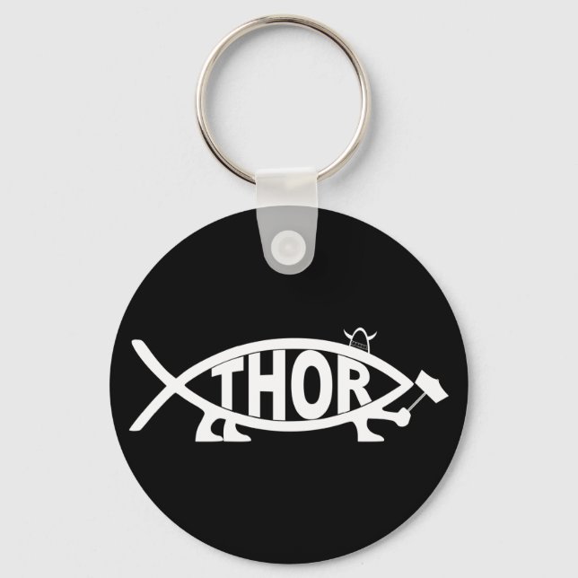 THOR Fish Key Ring (Front)