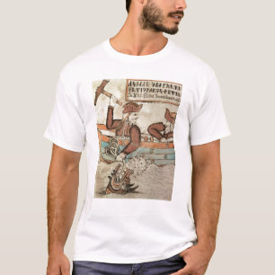 Thor fishing for the serpent of Midgard T-Shirt