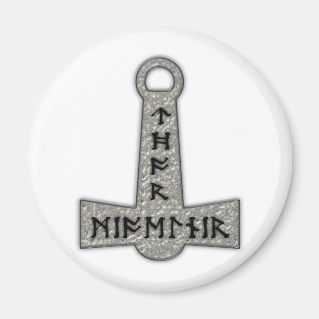 Thor Hammer Mjölnir Magnet (Front)