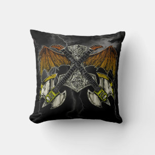 Thor Hammer of the Gods Guitars Cushion