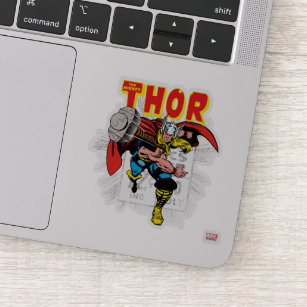 Thor Retro Comic Price Graphic