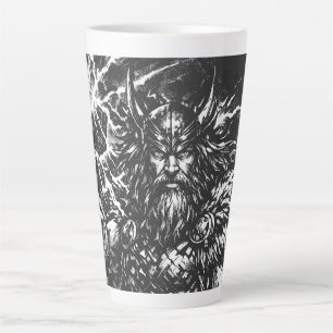Thor — Storm‑Hammered God of Thunder Latte Mug