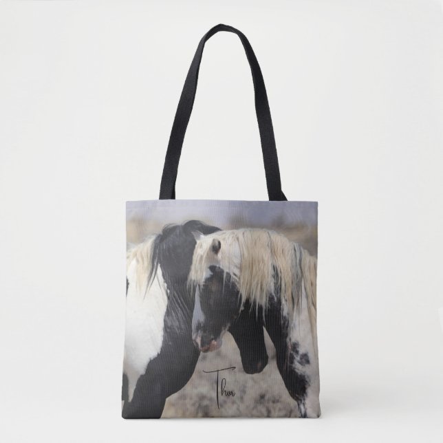Thor Wild Horse Tote Bag (Front)