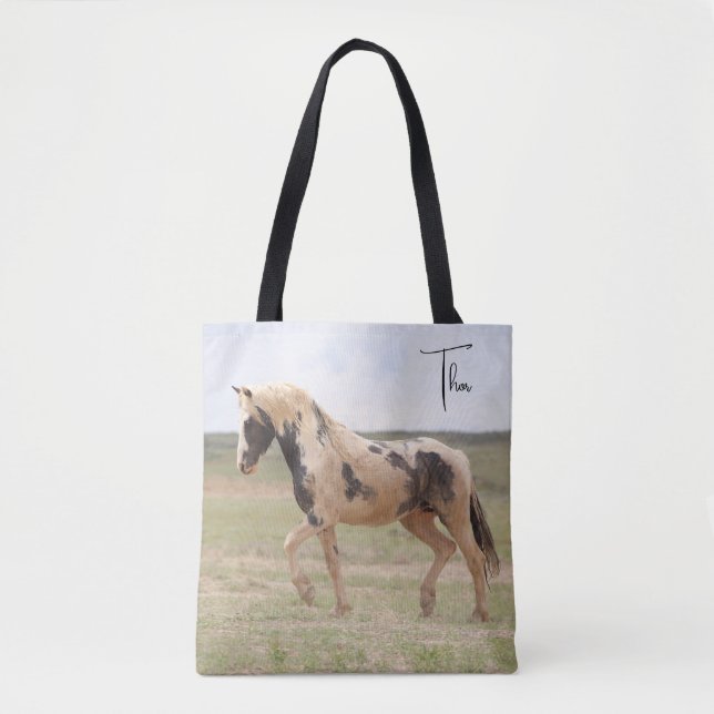 Thor Wild Horse Tote Bag (Front)