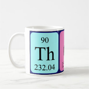 Thora periodic table name mug