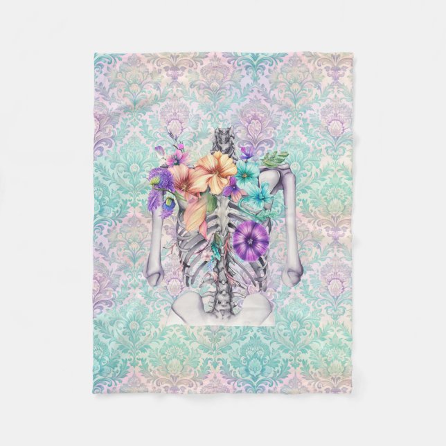 Thoracic cage fleece blanket (Front)