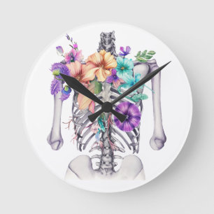 Thoracic cage round clock