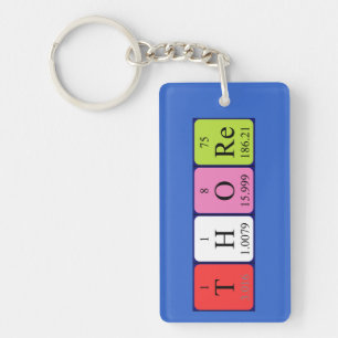 Thore periodic table name keyring