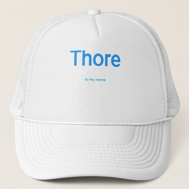 Thore Trucker Hat (Front)