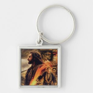 THORIN OAKENSHIELD™ and BILBO BAGGINS™ in Erebor Key Ring
