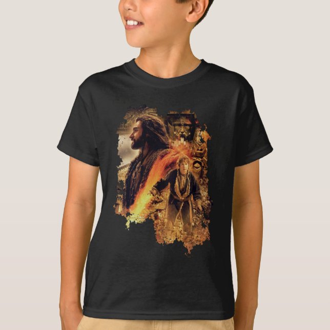 THORIN OAKENSHIELD™ and BILBO BAGGINS™ in Erebor T-Shirt (Front)