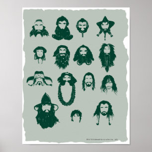 THORIN OAKENSHIELD™ and Company Hair Poster