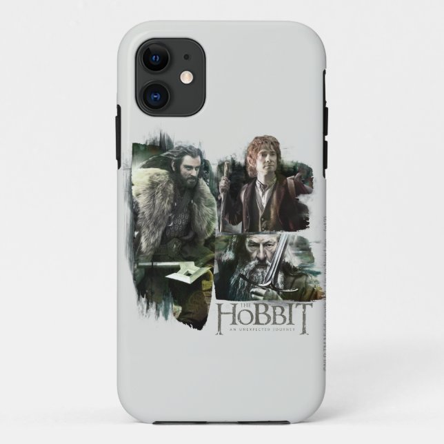 THORIN OAKENSHIELD™, BILBO BAGGINS™, & Gandalf Art Case-Mate iPhone Case (Back)