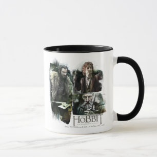 THORIN OAKENSHIELD™, BILBO BAGGINS™, & Gandalf Art Mug