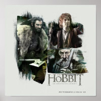 THORIN OAKENSHIELD™, BILBO BAGGINS™, & Gandalf Art
